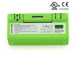 UL&amp;CE Certified - Lithium Scooba Replacement Battery For iRobot Scooba 300, 3000, 5000 and 6000 Series, 6600 mAH... N5