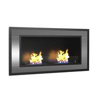 Moda Flame Lugo Wall Mounted Ethanol Fireplace N2