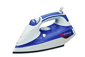 Alpina SF-1317 Non-stick Steam Iron Powerful 2200 Watts Self Cleaning (For 220/240 Volt Countries)