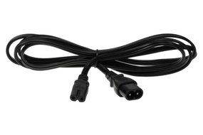 SF Cable, 6ft C7 to C8 USA with 18/2 SPT-2 Extension Power Cord N4