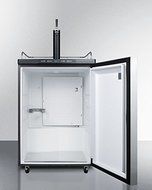 Summit SBC635MBISSHH 24" Built In Beer Dispenser with 5.6 cu. ft. Capacity Deep Chill Function Digital Thermostat... N2