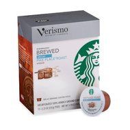 Starbucks Decaf Pike Place Roast Coffee Verismo Pods, 12 Count