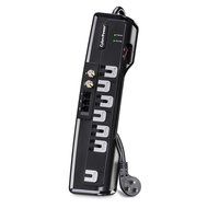 CyberPower CSHT808TC Home Theater 8-Outlets Surge Suppressor 8FT Cord and AV protection 2850 Joules N13