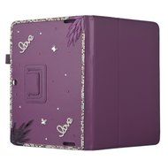 KAKA(TM) 3D Handmade Rhinestone Crystal PU Leather Stand Folding Protective Tablet Case Cover For Acer Iconia... N61