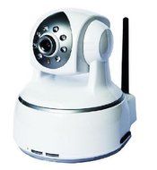 HD WPA WiFi PTZ 3X zoom P2P Plug and Play CCTV IR IP Camera