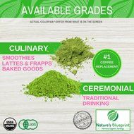Nature's Blueprint Organic Japanese Matcha Green Tea Powder (1 oz Tin) - Ceremonial Grade N7
