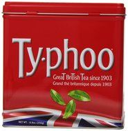 Typhoo British Tea, Decaf, Foil fresh teabags, 80 Count N2