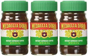 Medaglia D'Oro Instant Espresso Coffee, 2-Ounce Jars (Pack of 3)