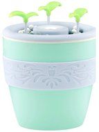MOEBULB 235ml -Anion Ultrasonic Flower Pot Humidifier，Air Purifier, USB Powered with Auto On/Off For Home, Office... N3