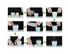 MOEBULB 235ml -Anion Ultrasonic Flower Pot Humidifier，Air Purifier, USB Powered with Auto On/Off For Home, Office... N6