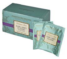 Fortnum &amp; Mason British Tea, Earl Grey Classic, 25 Count Teabags (1 Pack) - egF4093c - USA Stock