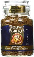 Douwe Egberts Pure Decaf Instant Coffee 2 Jars 3.5oz/100g Each