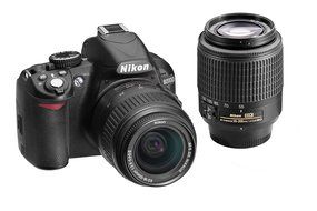 Nikon D3100 DSLR Camera with 18-55mm f/3.5-5.6 Auto Focus-S Nikkor Zoom Lens (Discontinued by Manufacturer) N11