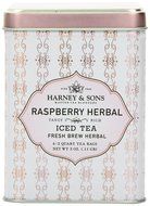 Harney &amp; Sons Herbal Iced Tea, Raspberry, 6 Tea Bags