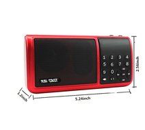 SAST Personal Portable FM Radio ultralight weight(4.8ounce) With Flashlight, Hi-Fi Digital Music Player, Support... N16