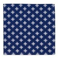 DII 100% Cotton, Basic Everyday 18x18" Buffet Napkin, Set of 6, Multi Color Zig Zag N6