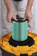 WORKSHOP Wet Dry Vacuum Filters WS23200F HEPA Media Filter For Shop Vacuum Cleaner (Single HEPA Media Filter For... N4