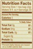 Celestial Seasonings Raspberry Zinger Herbal Tea, 20 Count