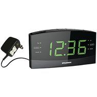 New SYLVANIA SCR1989BT 1.8&quot; Jumbo Digit Alarm Clock Radio with Bluetooth