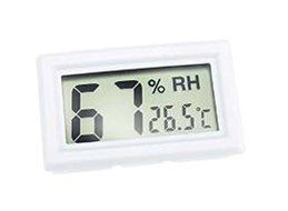Generic Mini Digital LCD Thermometer Hygrometer Temperature Humidity Freezer Sensor Car Usage White