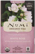 Numi Organic Tea White Rose - Full Leaf White Tea in Teabags, 16-Count (Pack of 6) N2