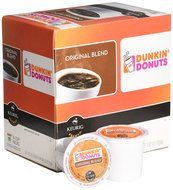 32 Count - Dunkin Donuts Original Flavor Coffee K-Cups For Keurig K Cup Brewers (2 boxes of 16 k cups)