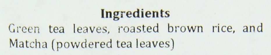 SA Japanese Green Tea, Genmai Cha, Loose Leaf, 1-lbs bags