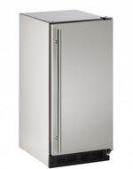 U-Line UCLR1215SOD40B 15" Outdoor Series Clear Ice Maker with 60 lbs Daily Production, 30 lbs Storage Capacity...