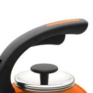 Rachael Ray Teakettles 2-Quart Crescent Kettle, Gradient Red
