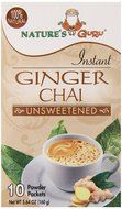 Nature's Guru Chai Unsweetened Drink Mix, Ginger, 10 Count (Pack of 8)