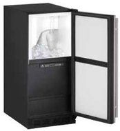 U-Line UCLR1215W40B 1000 Series Freestanding and Built-In Ice Maker with 60 Lbs. in Black