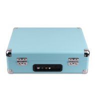 MUSITREND Record Player Classic Portable Suitcase 3 Speed Stereo Turntable with Built-in Speakers, PC Recorder... N7