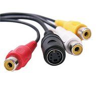 HDE VGA Adapter to TV S-Video RCA Out Cable for Computer PC Video to Television N6