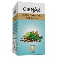 Girnar Detox Green Tea, (36 Teabags)