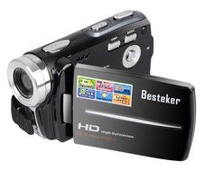 Camcorders, Besteker Portable Digital Video Camcorder HD Max 20.0 MP 1280*720P Camera DV 3.0 Inches TFT LCD Screen... N10