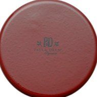 Paula Deen 2-Quart Enamel on Steel Teakettle, Red