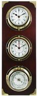 Ambient Weather GL152-3D 3 Instrument Wall Mount Display for GL152 Series Nautical Weather Time, Tide and Weather...