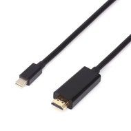 GANA Mini DisplayPort (DP) Male To Female Adapter Cable (Mini DP to HDMI 10ft Black) N25