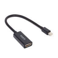 GANA Mini DisplayPort (DP) Male To Female Adapter Cable (Mini DP to HDMI 10ft Black) N31