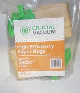 20 Sebo Felix Vacuum Bags Designed To Fit Sebo Felix Vacuum Cleaners, Compare To Part # 7029ER, Designed &amp; Engineered... N2