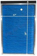 Dynamic Air Cleaner Replacement Filter Pads 17 x 18 Refills (3 Pack) N2