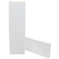 2-Pack Replacement Bissell 21K35 Vacuum Pleated Post Motor Filter - Compatible Bissell Style 7, 9, 16, 32076 HEPA...