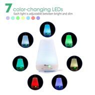 Essential Oil Diffuser, Mxsaver Portable Aroma Therapy 100ML Humidifier with 7 Color LED Lights