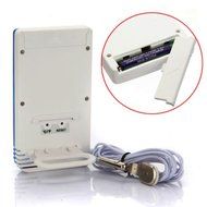 Indoor Outdoor LCD Digital Temperature Humidity Meter Thermometer Hygrometer/ Large LCD Display Simultaneously...