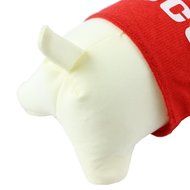 Mimgo Store Lovely Dog Doll Car Decor Purify Air Bamboo Charcoal Bag Adsorb Odor Deodorant (Red) N11