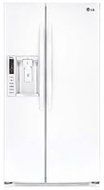 LG LSXS26326W 26.2 Cu. Ft. White Side-By-Side Refrigerator