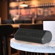 EC Technology 6W Bluetooth Speaker, up to 10 Hours Playtime for Smartphones, PC - Black N5
