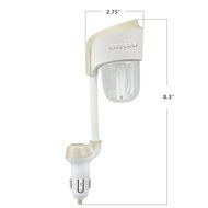 Car Diffuser Essential Oil, COSCOD Perfume Air Purifier Aromatherapy Humidifier Water Sprayer Ultrasonic Wave... N4
