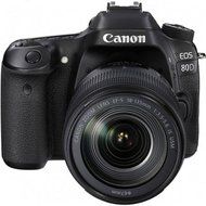 Canon EOS 80D + Canon EF-S 18-135mm f/3.5-5.6 IS USM Lens + 2 32GB Transcend SD Memory Cards + Spare LP E6 + LED...