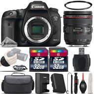 Canon EOS 7D Mark II DSLR Camera with Built-In GPS Receiver &amp; Digital Compass + Canon EF 24-70mm f/4L IS USM Lens... N3